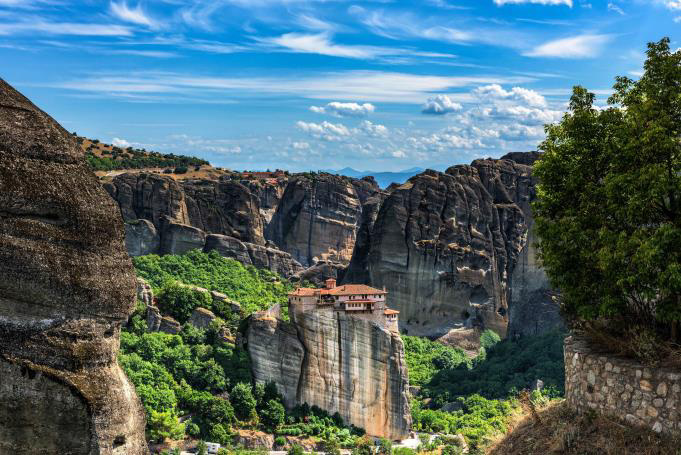 Schwebende Klöster von Meteora